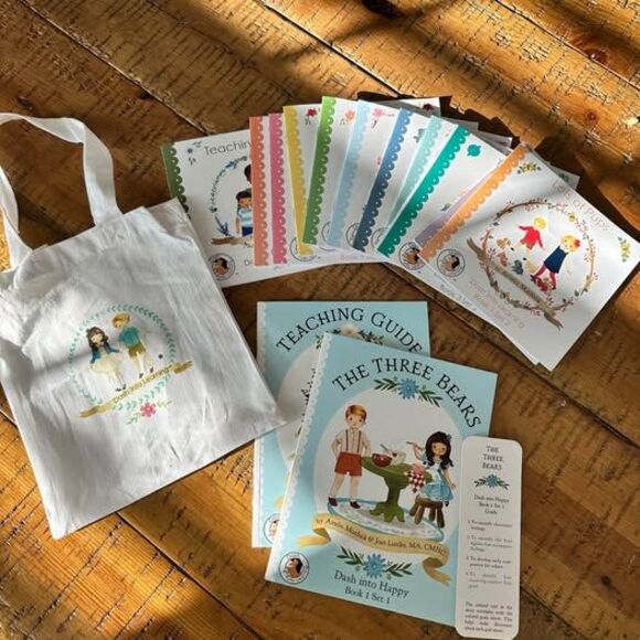 Dash into Learning Reader Set Level 2 + Learning Feelings Book - EUC - Picture 1 of 8